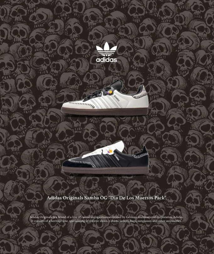 💀亡靈節💀 海外限定 Adidas originals SAMBA OG “Dia De Los Muertos Pack”