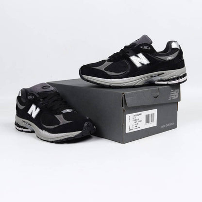 New Balance 2002R Black Dark Grey White M2002RR1 - HADNUS