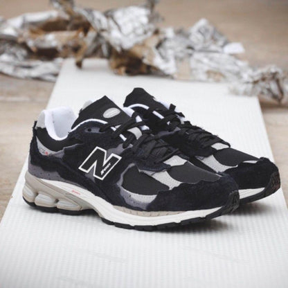 New Balance 2002r Protection Pack Black Grey - HADNUS