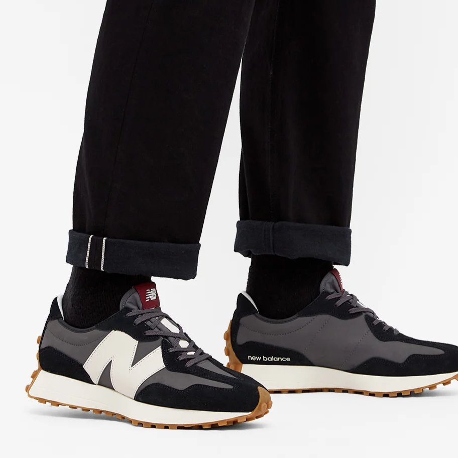 New Balance 327 BLACK - HADNUS