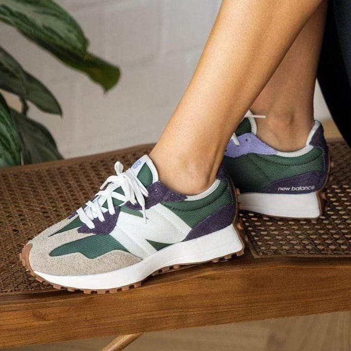 New Balance 327 Olive Purple - HADNUS