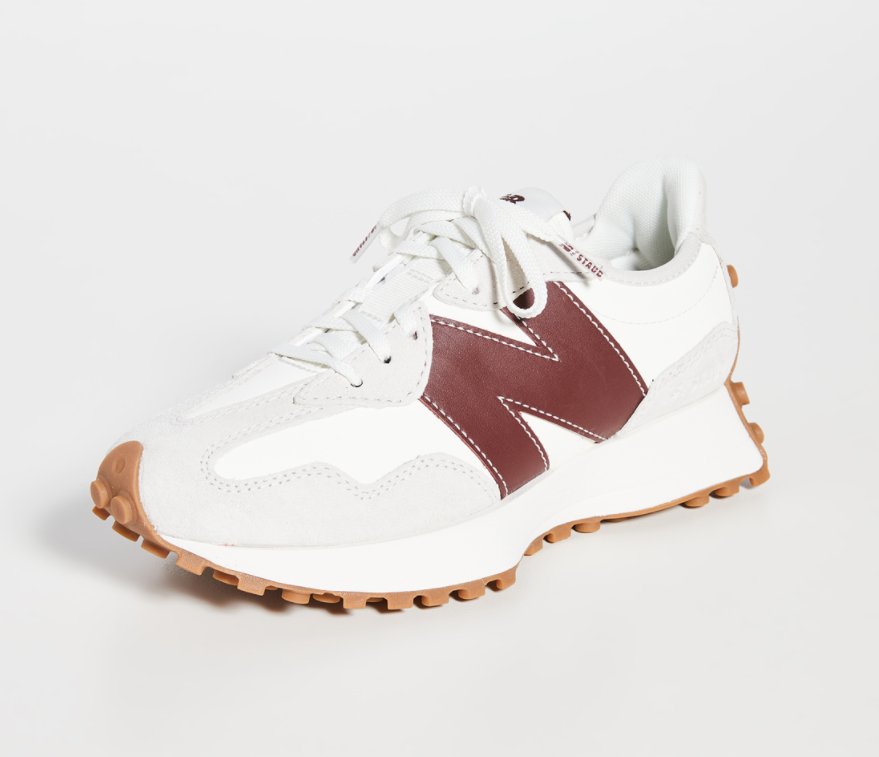 New Balance 327 White Brown - HADNUS