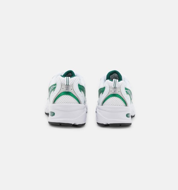 New Balance 530 White Silver Green - HADNUS