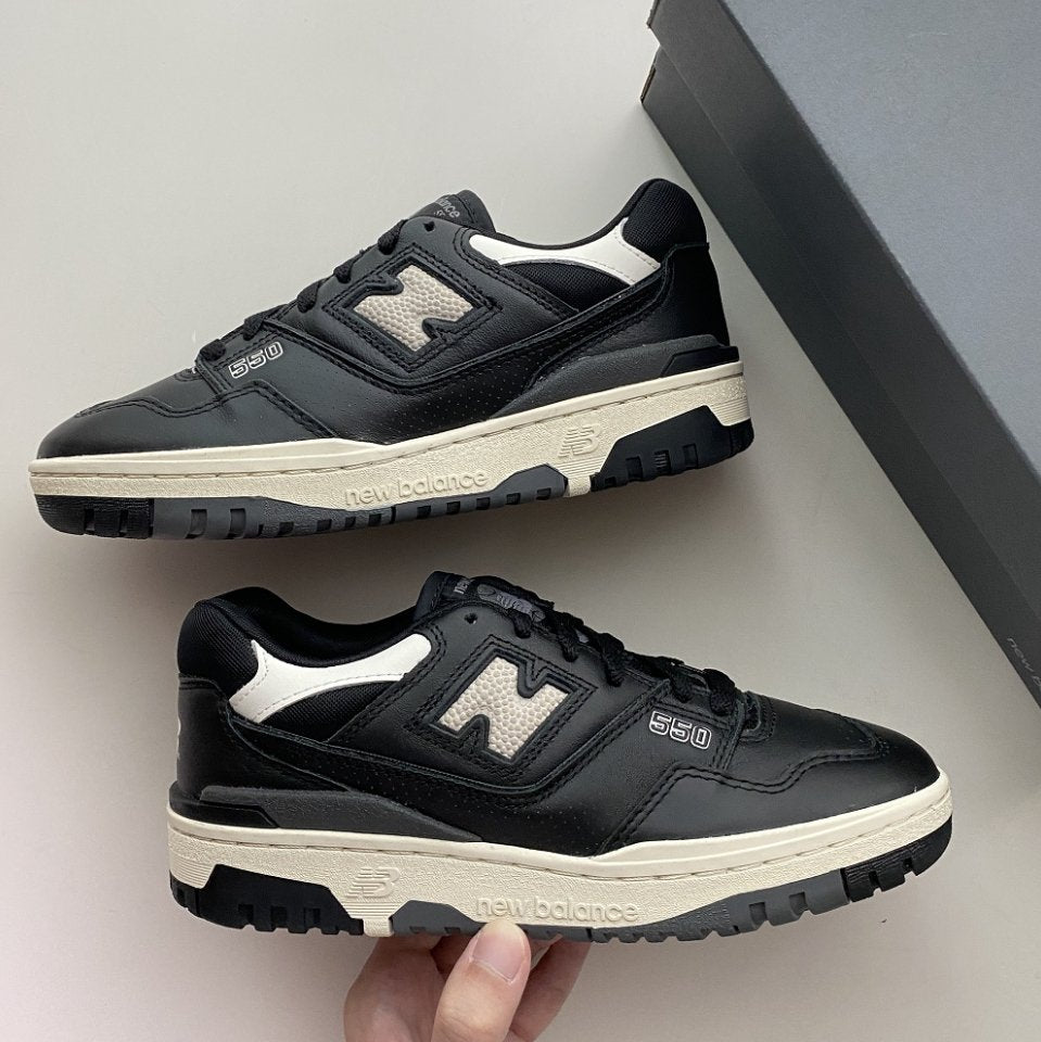 New Balance 550 Black White - HADNUS