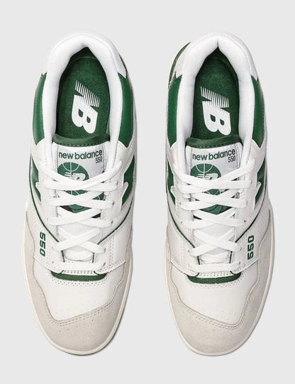 New Balance 550 White Green - HADNUS