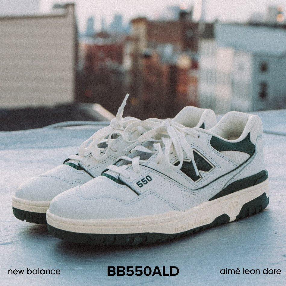 New Balance 550 White Green - HADNUS