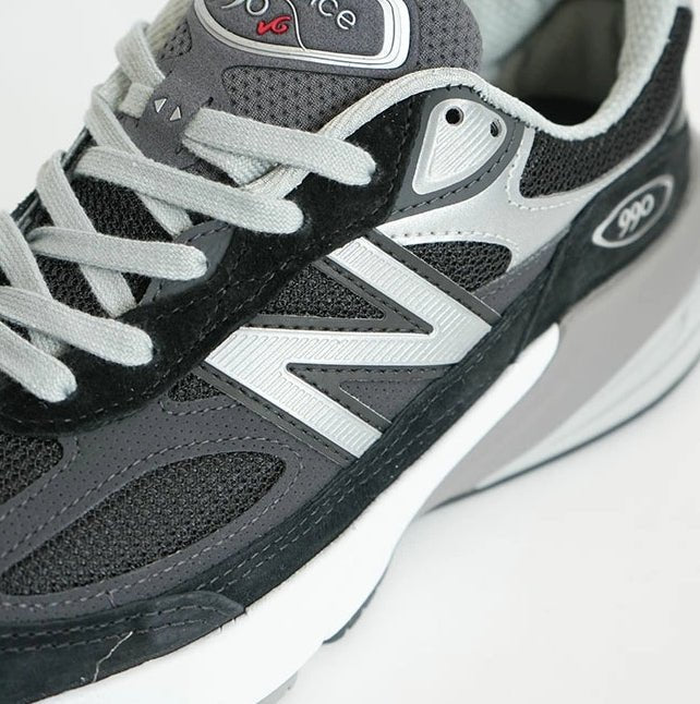 New Balance 990v6 Black Grey - HADNUS