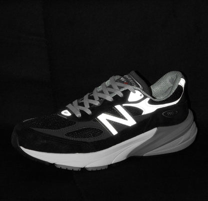 New Balance 990v6 Black Grey - HADNUS