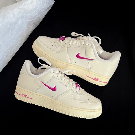 Nike Air Force 1 '07 Coconut Milk & Playful Pink - HADNUS