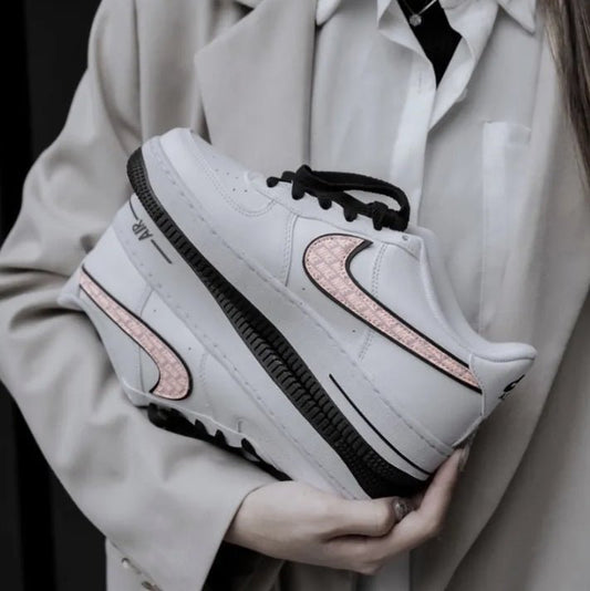 Nike Air Force 1 Gs White Pink - HADNUS