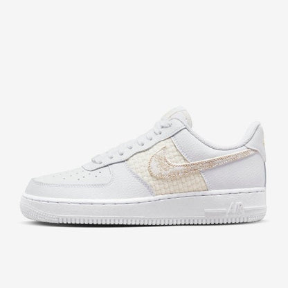 Nike Air Force 1 Low White Gold 刺繡 - HADNUS