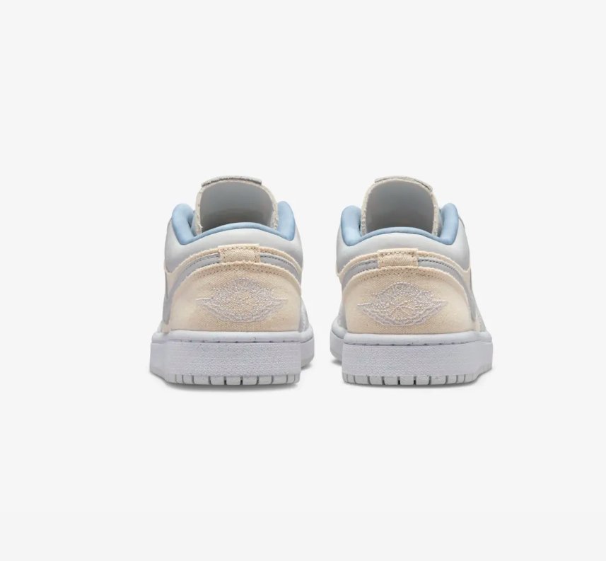 Nike Air Jordan 1 Low Se Canvas Iris Whisper - HADNUS