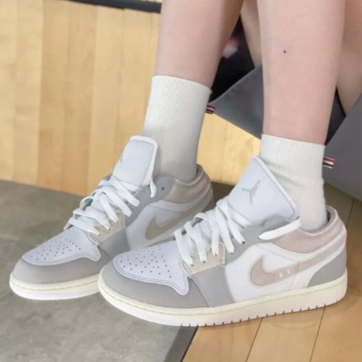 Nike Air Jordan 1 Low Se Craft Tech Grey 奶油灰 - HADNUS