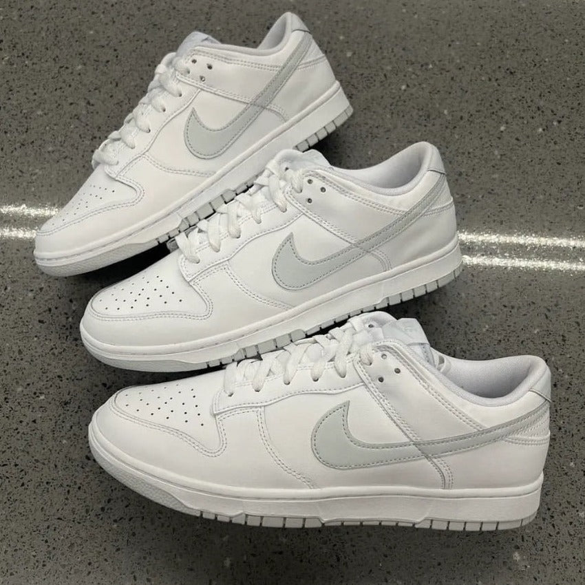 NIKE DUNK LOW (GS) 白灰 - HADNUS