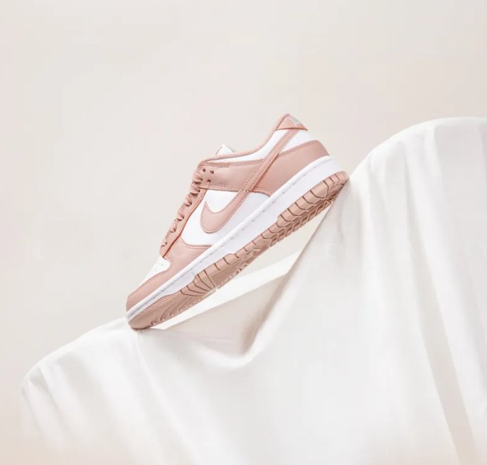 Nike Dunk Low Rose Whisper 玫瑰粉 - HADNUS