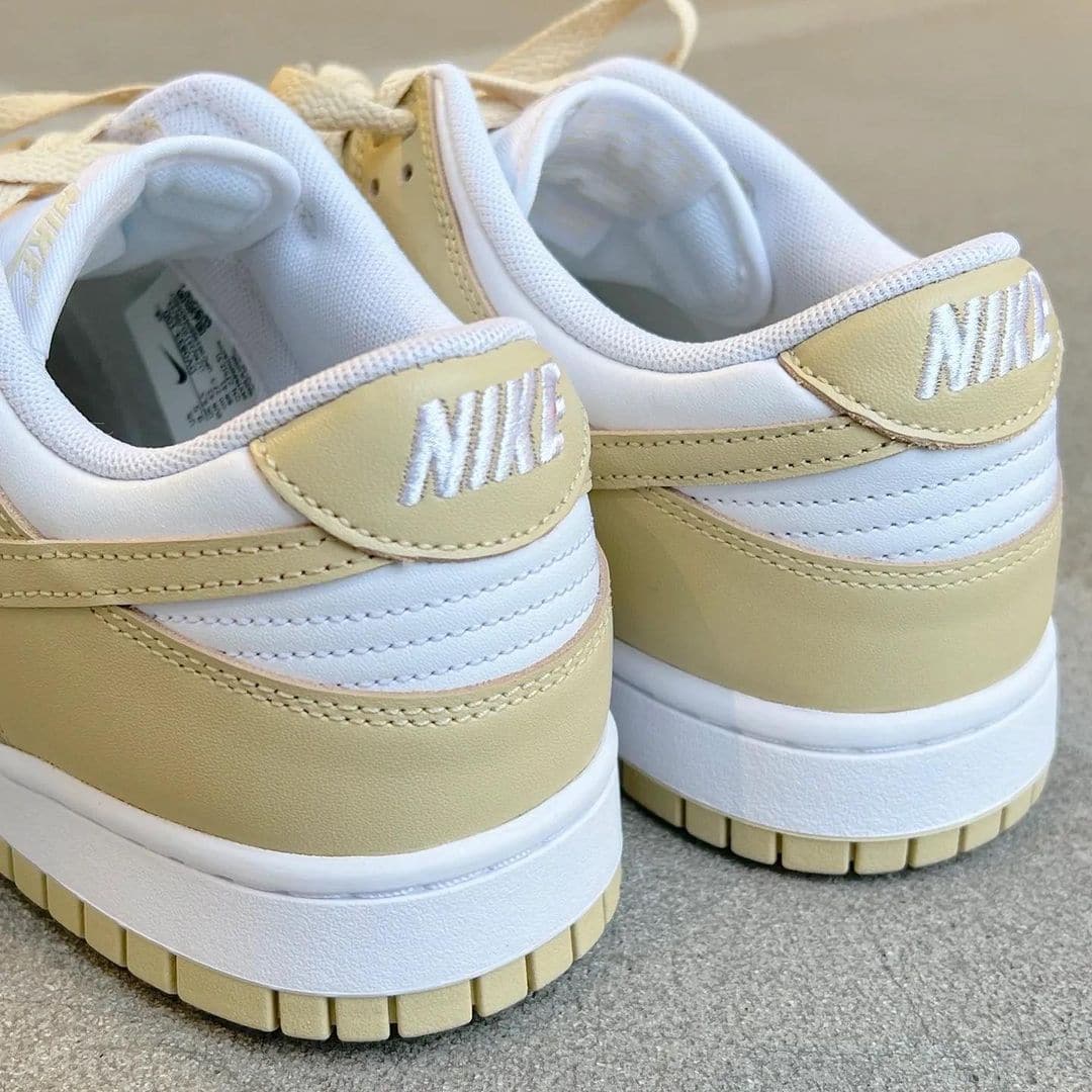 Nike Dunk Low Team Gold and White - HADNUS