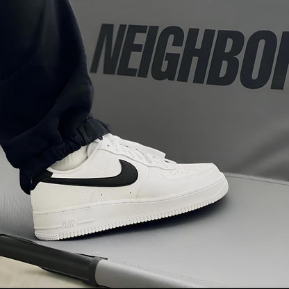 Nike W Air Force 1 07 White Black - HADNUS