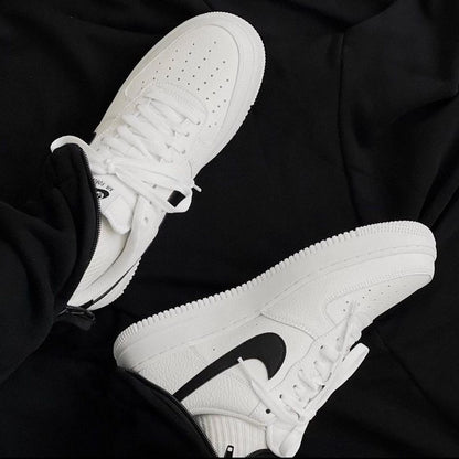 Nike W Air Force 1 07 White Black - HADNUS