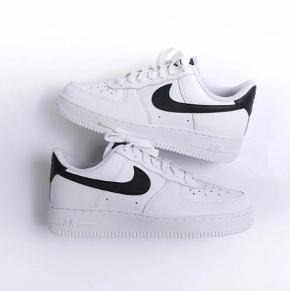 Nike W Air Force 1 07 White Black - HADNUS