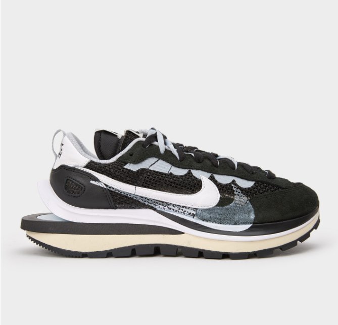 Nike x Sacai Vaporwaffle Black - HADNUS