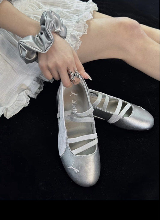 PUMA Speedcat Ballet Metallic Silver