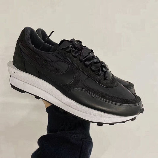 Sacai X Nike New Ldwaffle Black - HADNUS