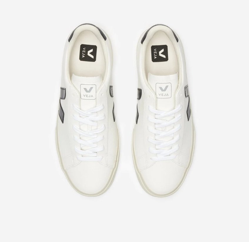 Veja Campo Sneakers White Black - HADNUS