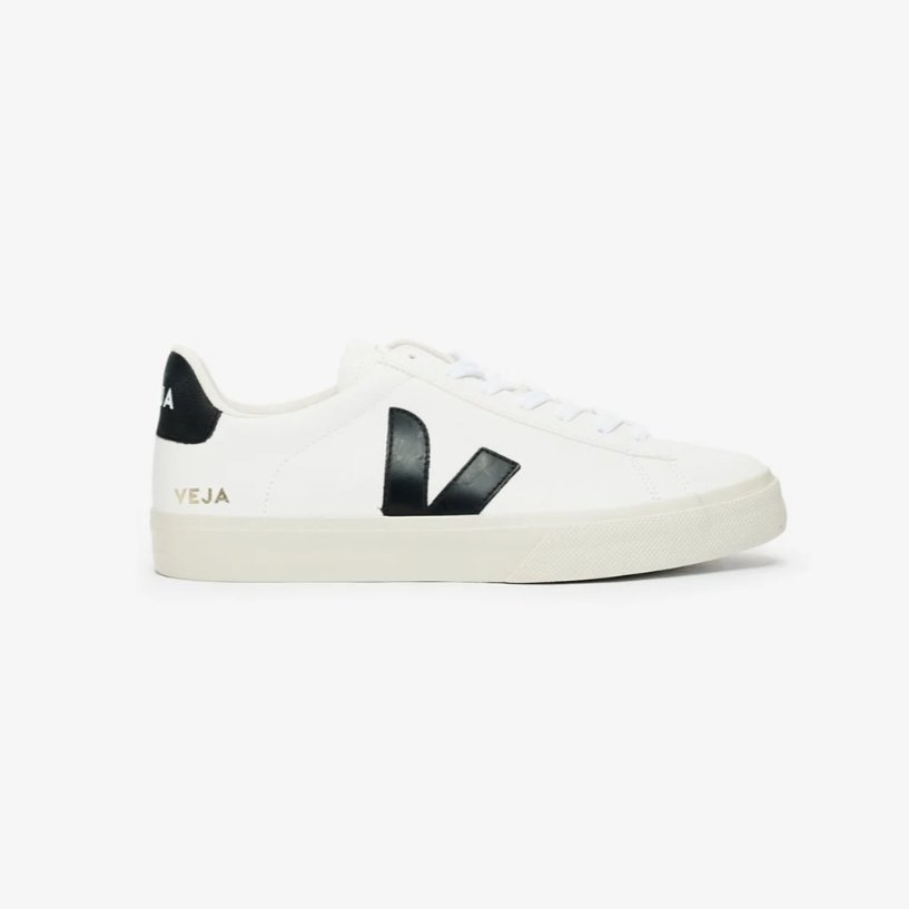 Veja Campo Sneakers White Black - HADNUS