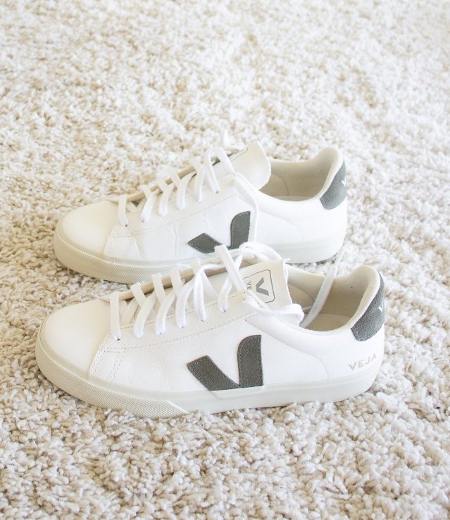 Veja Campo Sneakers White & Kaki - HADNUS