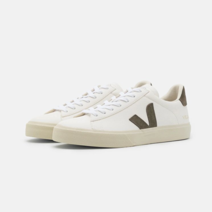 Veja Campo Sneakers White & Kaki - HADNUS