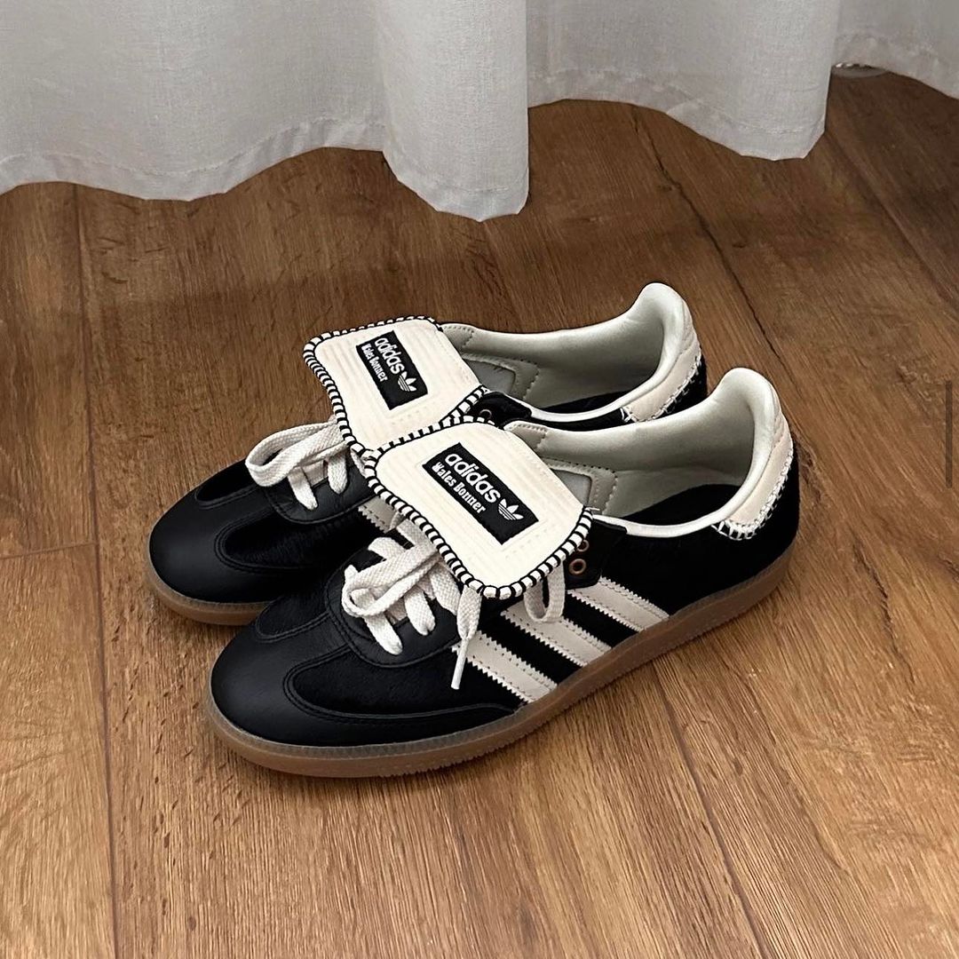 WALES BONNER X ADIDAS SAMBA CORE BLACK - HADNUS