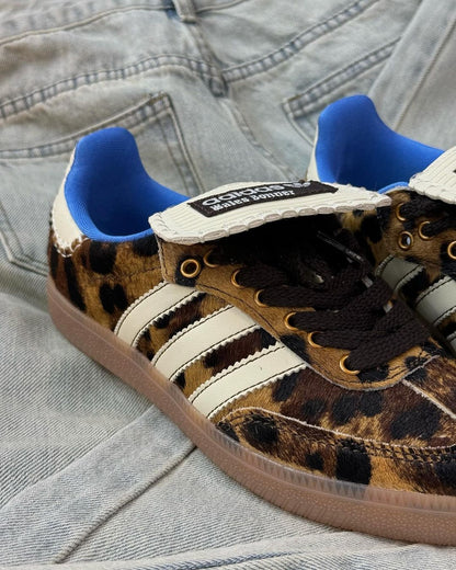 WALES BONNER X ADIDAS SAMBA LEOPARD - HADNUS